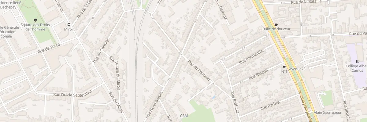 Plan du 81 Rue Henri Barbin au Mans