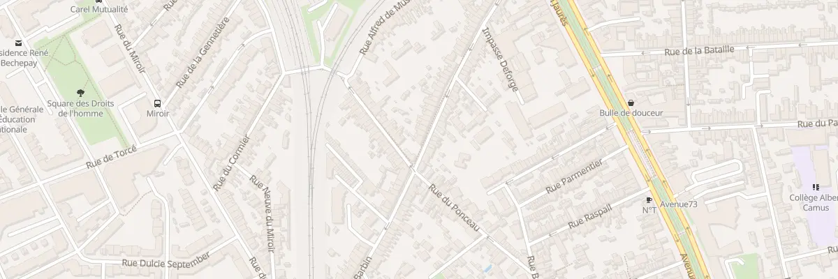 Plan du 80 Rue Henri Barbin au Mans