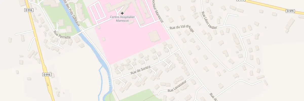 Plan du 21 Rue de Sontra à Vimoutiers