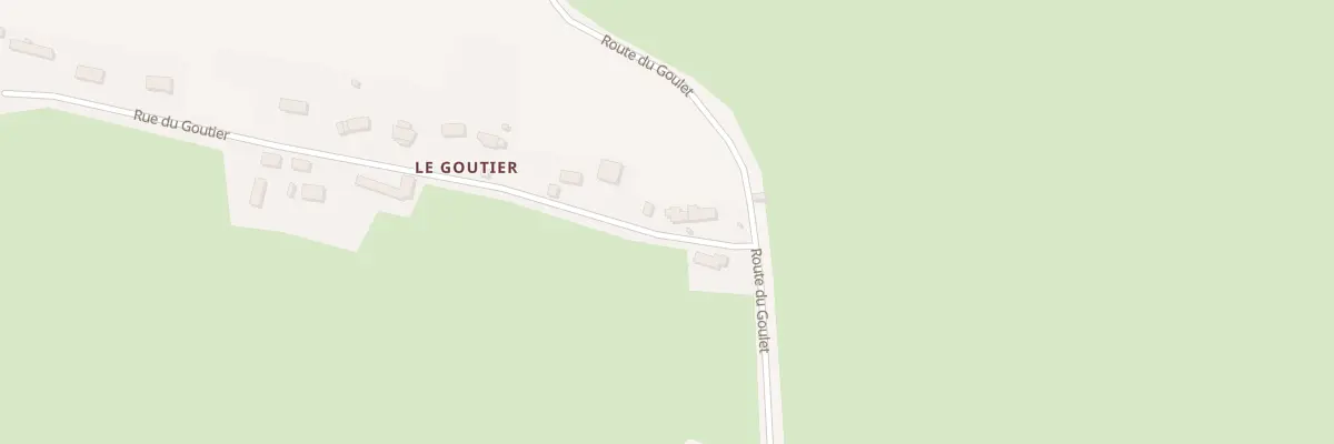 Plan du 4 Rue du Goutier à Villeneuve-en-Perseigne