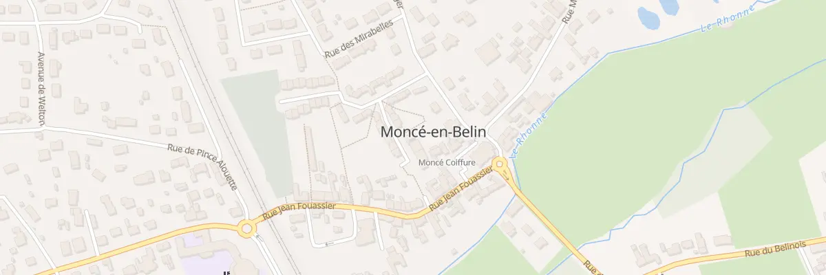 Plan du 7 Pas des Prunelles à Moncé-en-Belin