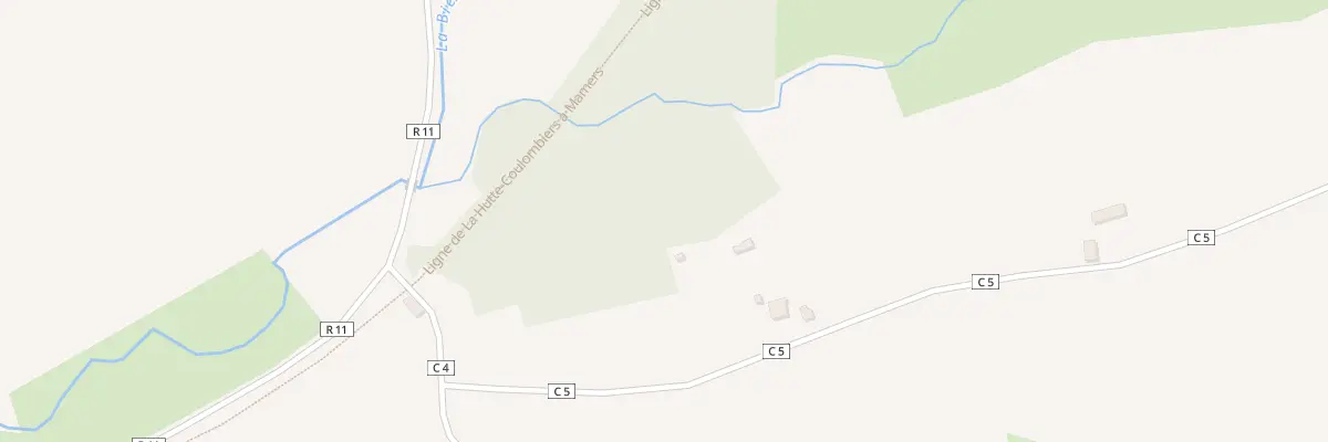 Plan du 1 La Petite Colliniere à Thoiré-sous-Contensor