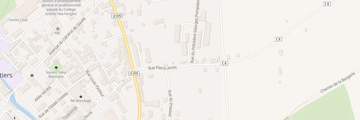 Plan du 5 Rue Pierre Annic à Vimoutiers