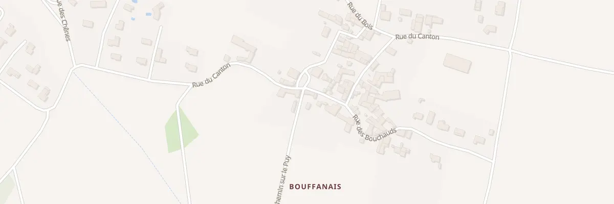 Plan du 5333 Che sur le Puy à Tourriers