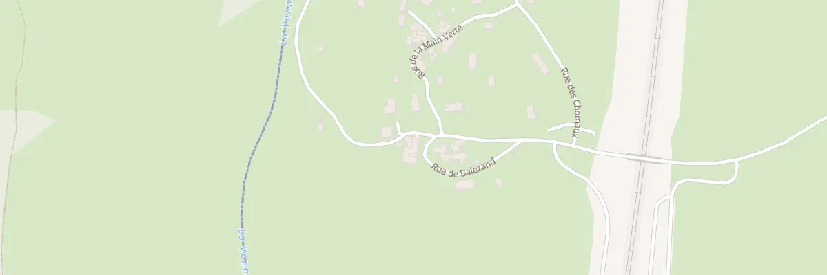 Plan du 7 Rue de Balezand à Marigny-Chemereau
