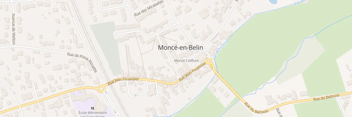 Plan du 9 Pas des Prunelles à Moncé-en-Belin