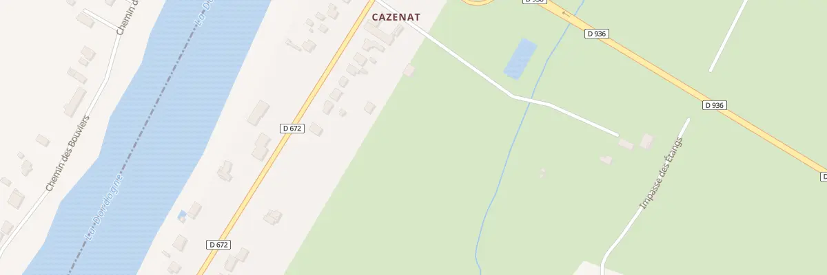 Plan du 110 Av du Maréchal Leclerc à Pineuilh