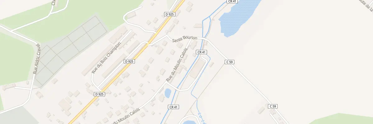Plan du 52 Rue du Moulin Calois à Montivilliers