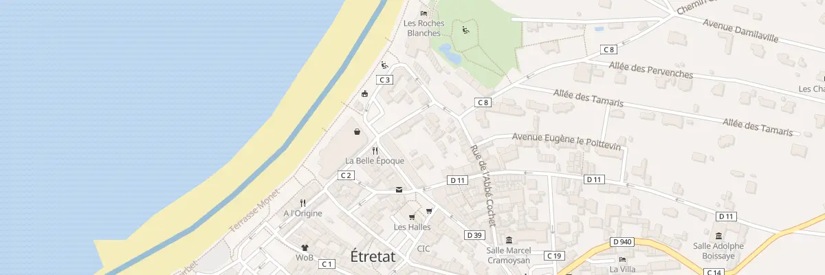 Plan du 4 Rue Georges Bureau à Étretat