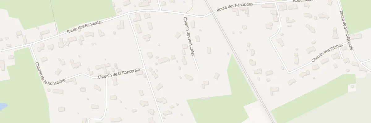 Plan du 34T Rte des Renaudes à Moncé-en-Belin