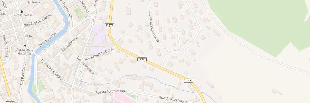 Plan du 3 Rue du Montparnasse à Vimoutiers