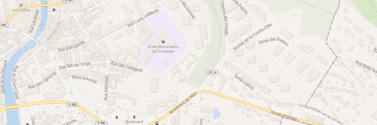 Plan du 8 Rue des Mines à Harfleur