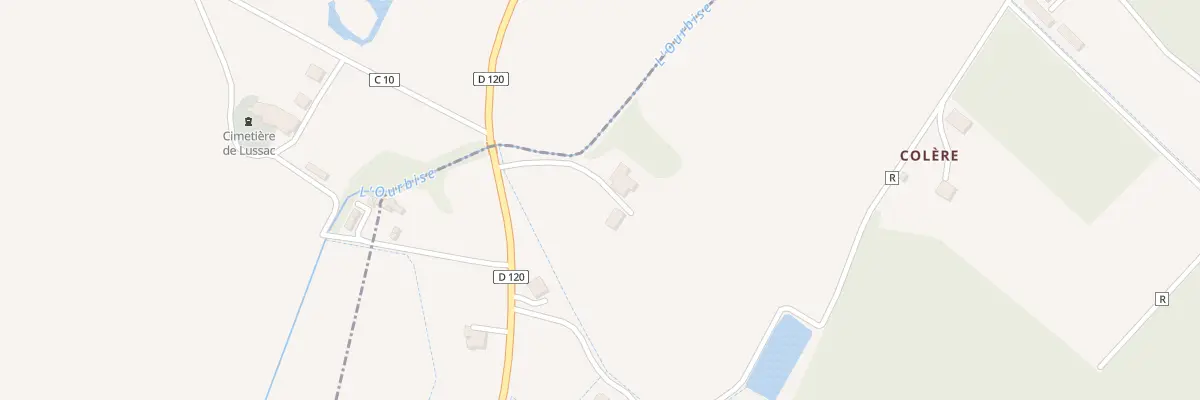 Plan du 1960 Rte de Lussac à Villefranche-du-Queyran