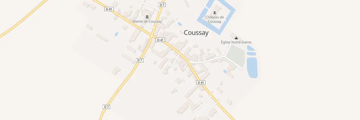 Plan du 8 Rue du 19 Mars 1962 à Coussay
