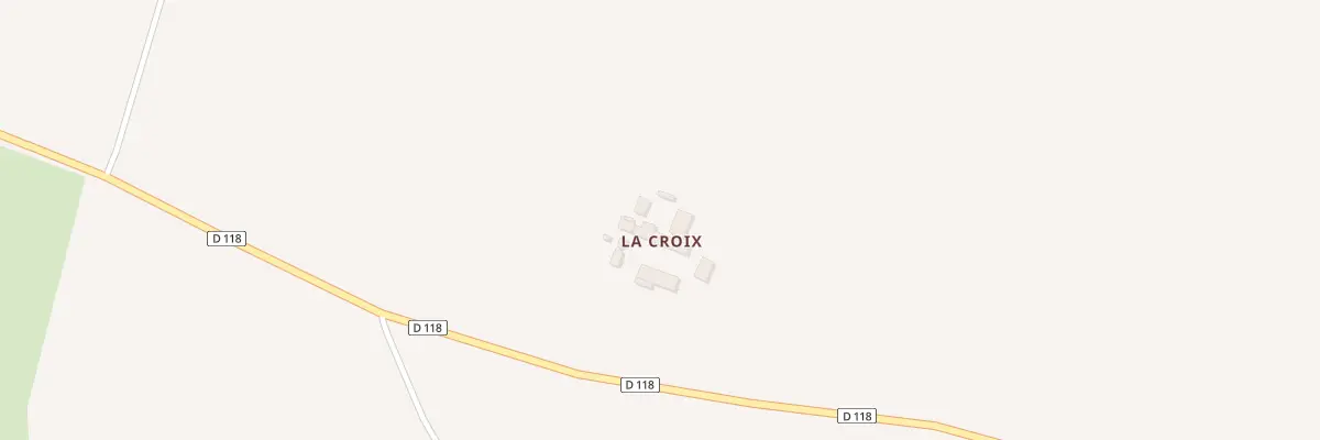 Plan du 5189 La Croix à René