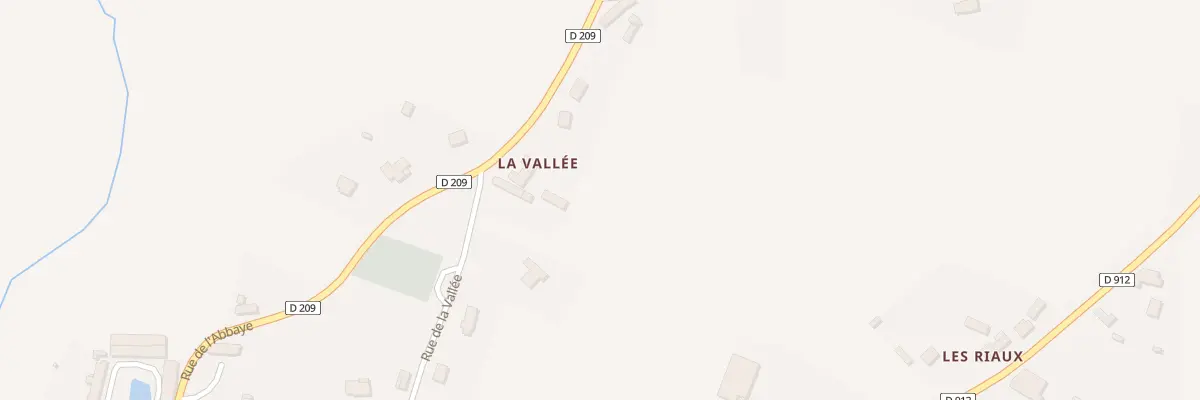 Plan du 358 Rue de l’Abbaye à Hauterive