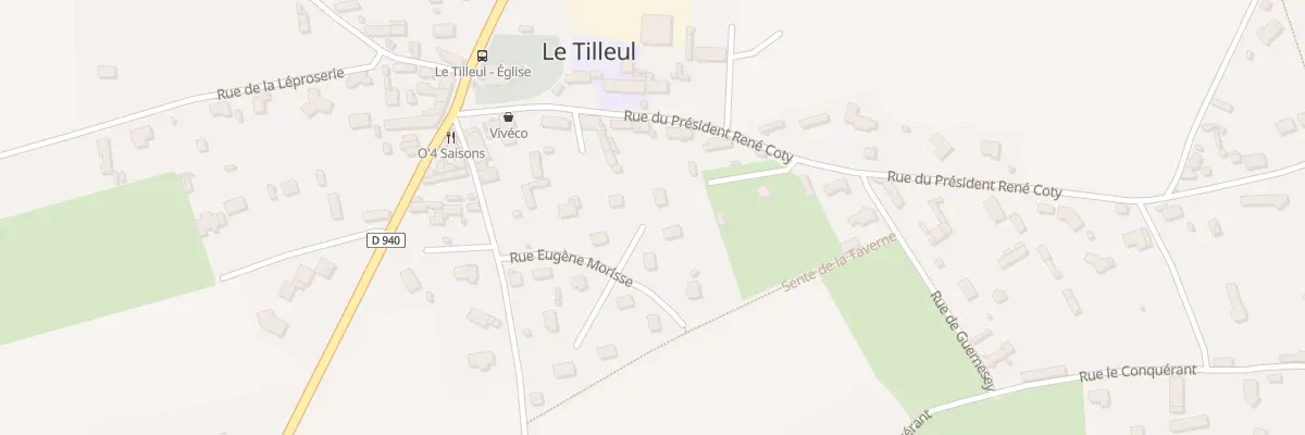 Plan du 7 Rue Eugène Morisse au Tilleul