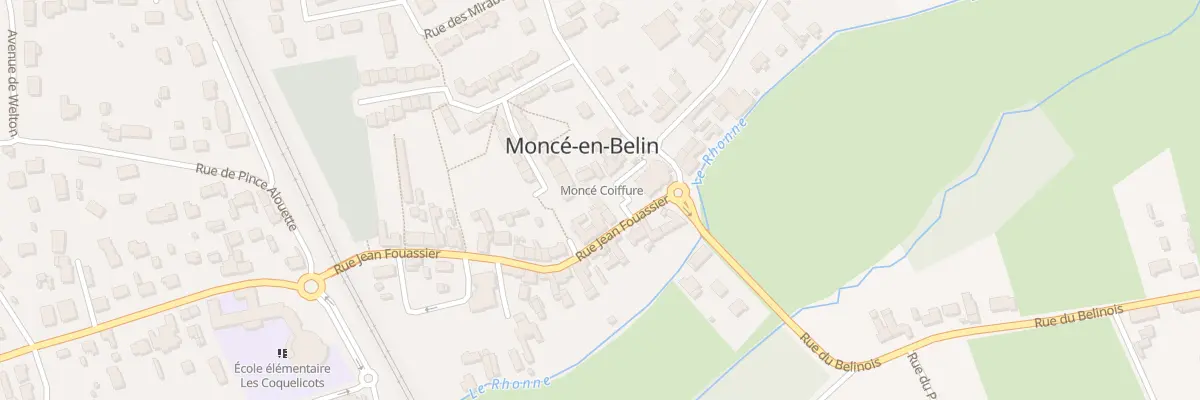 Plan du 6 Pl de l’Eglise à Moncé-en-Belin