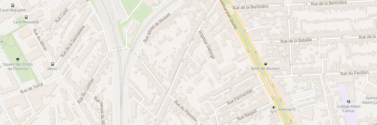 Plan du 47 Rue Henri Barbin au Mans