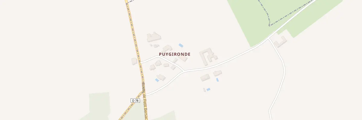 Plan du 5020 Puygironde à Nabinaud