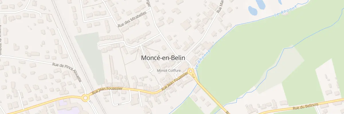 Plan du 1 Rue du Verger à Moncé-en-Belin