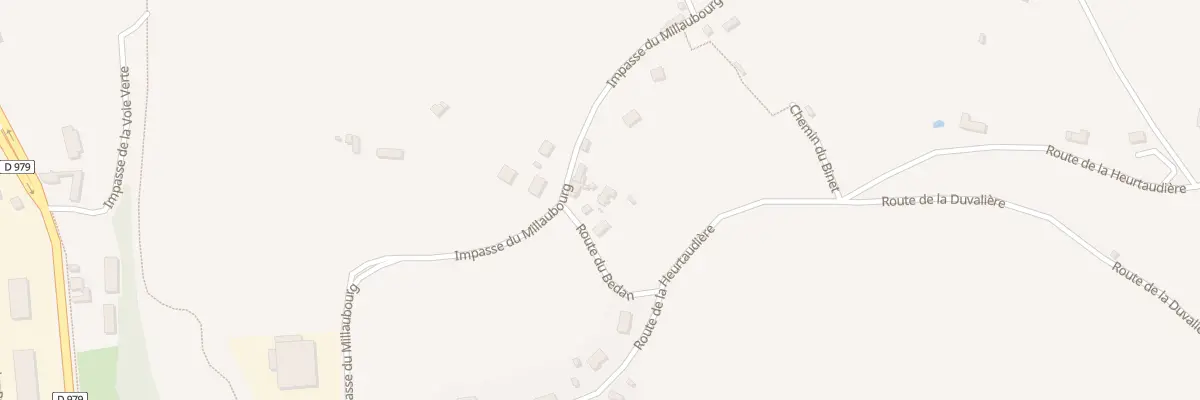 Plan du 112 Rte du Bedan à Vimoutiers