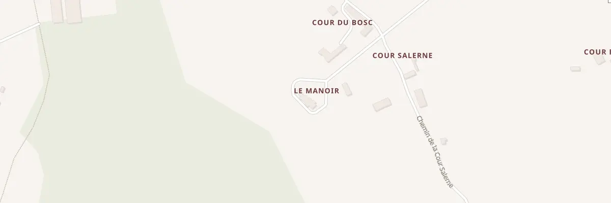 Plan du 700 Chem de la Cour Salerne à Pierrefitte-en-Auge