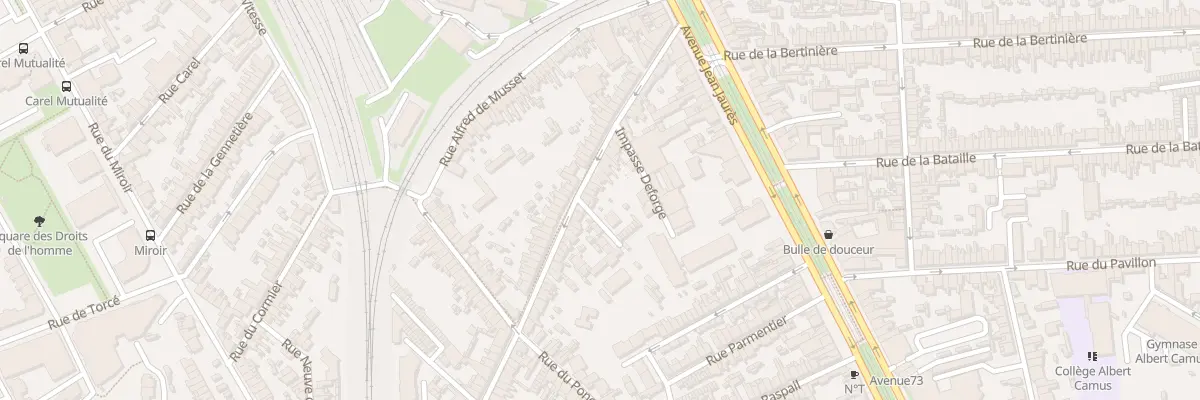 Plan du 41 Rue Henri Barbin au Mans