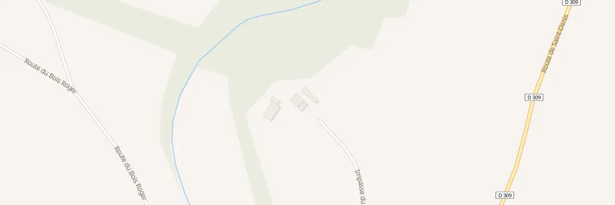 Plan du 15 Le Tertre à Bursard