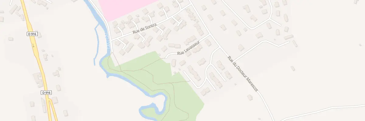 Plan du 10 Rue Gustave Levavasseur à Vimoutiers