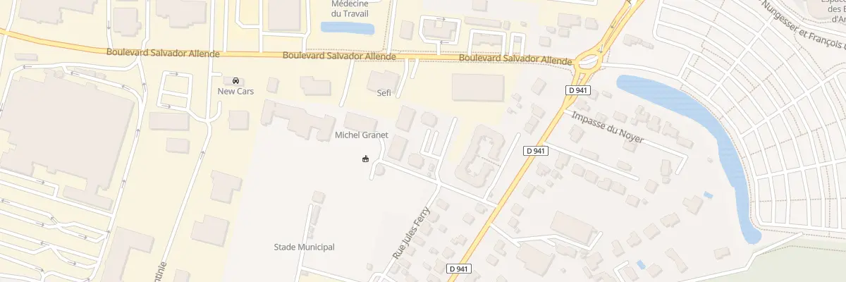 Plan du 11 Rue Jules Ferry à L’Isle-d’Espagnac