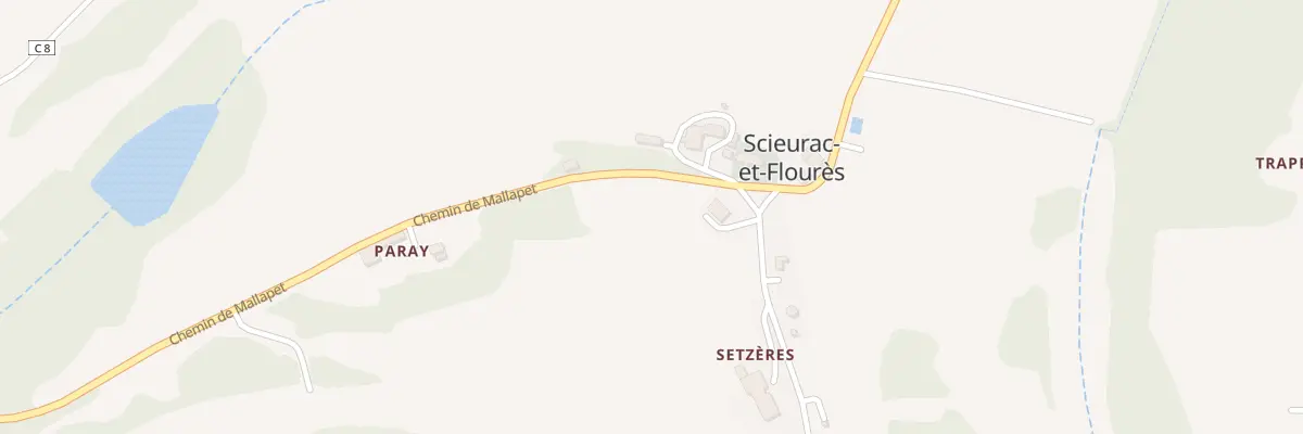 Plan du 5028 Scieurac à Scieurac-et-Flourès