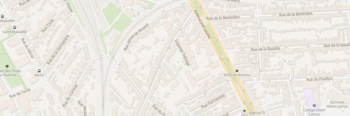 Plan du 35 Rue Henri Barbin au Mans