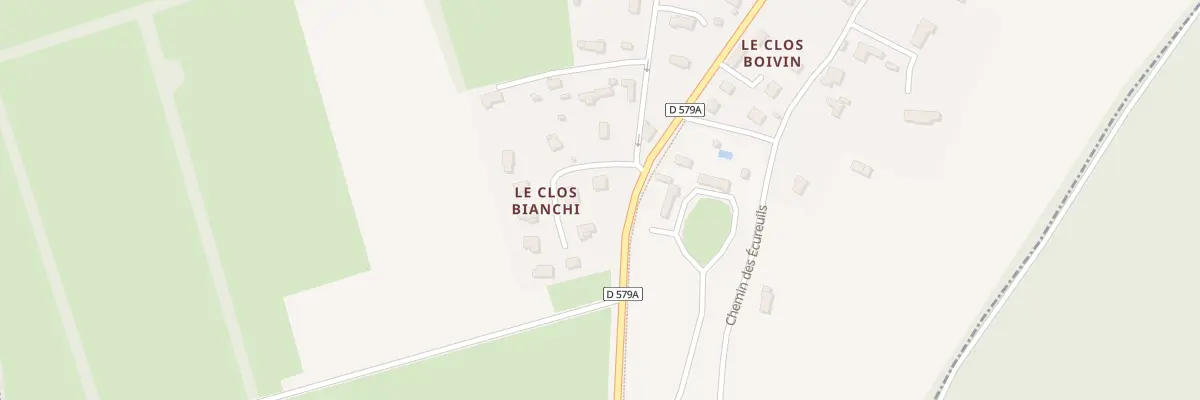 Plan du 1 Rue du Clos Bianchi à Équemauville