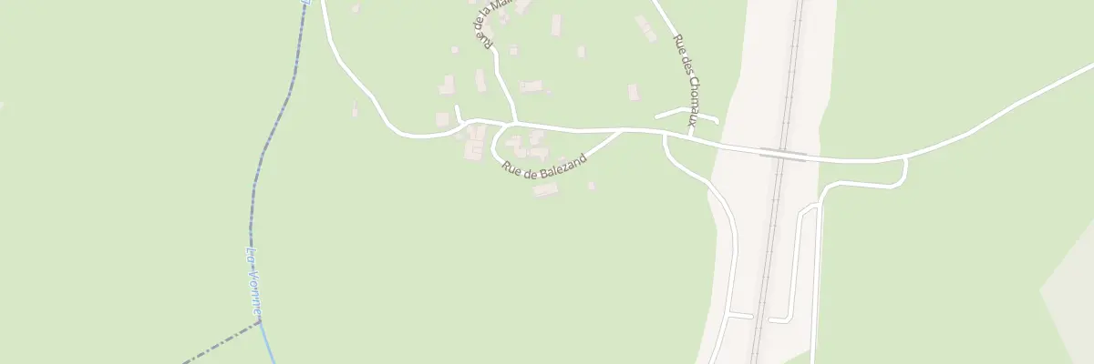 Plan du 3 Rue de Balezand à Marigny-Chemereau
