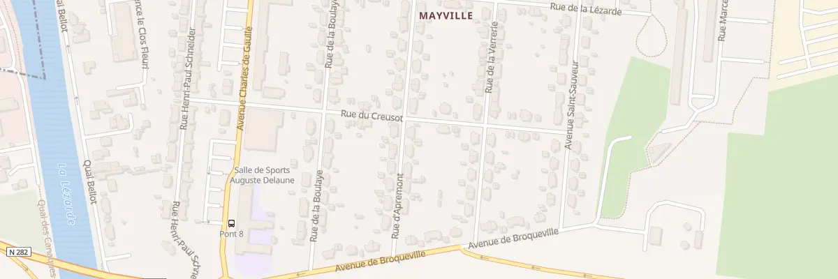 Plan du 10 Rue d’Apremont à Gonfreville-l’Orcher