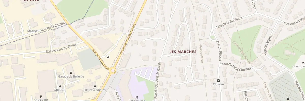 Plan du 117 Rue Gen de Gaulle à Coulaines