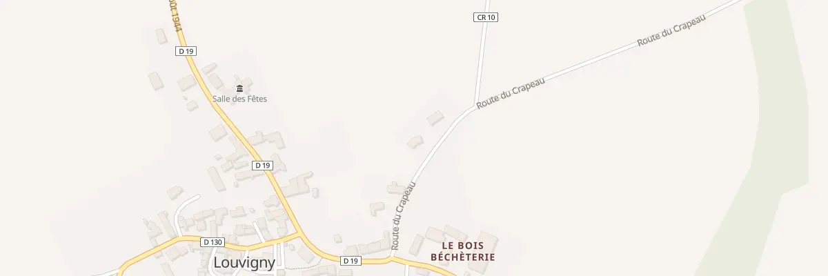 Plan du 11 Rte de Crapeau à Louvigny