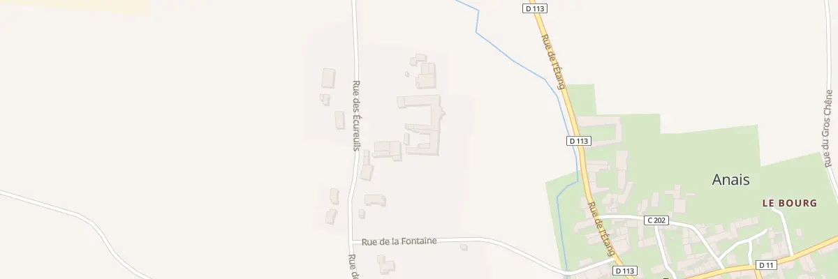 Plan du 420 Rue des Ecureuils à Anais
