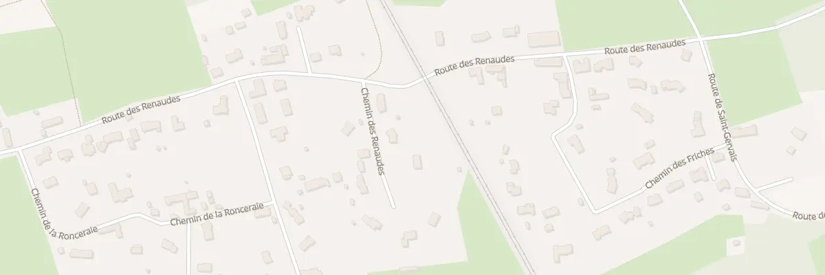 Plan du 3 Che des Renaudes à Moncé-en-Belin