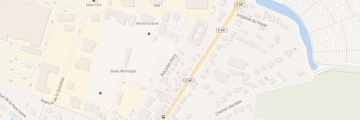 Plan du 22 Rue Jules Ferry à L’Isle-d’Espagnac