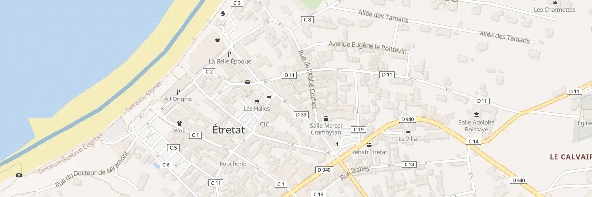 Plan du 51J Rue Notre-Dame à Étretat
