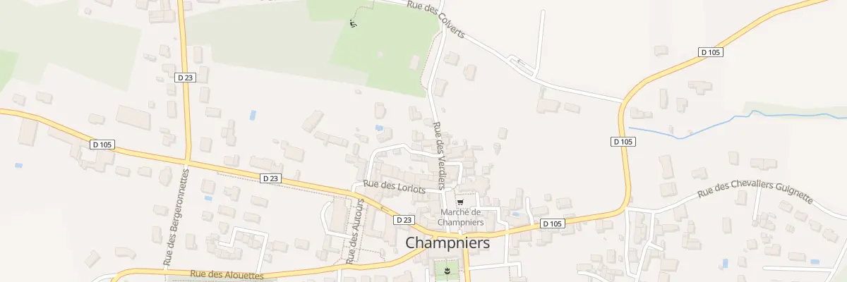 Plan du 63 Rue des Verdiers à Champniers