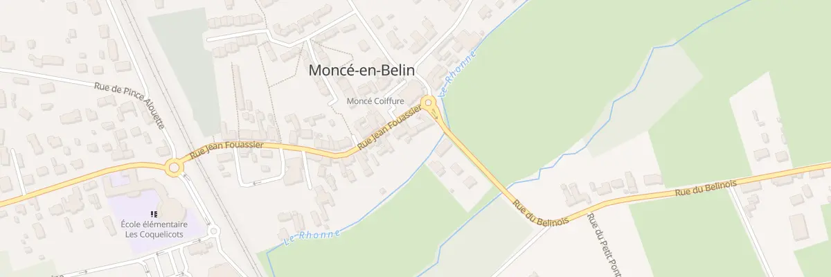 Plan du 78 Rue Jean Fouassier à Moncé-en-Belin