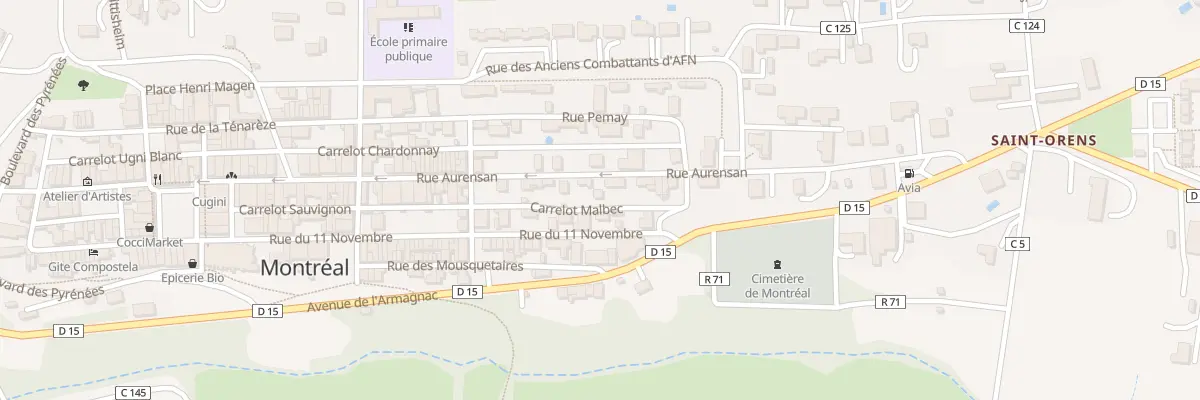 Plan du 45 Rue Aurensan à Montréal