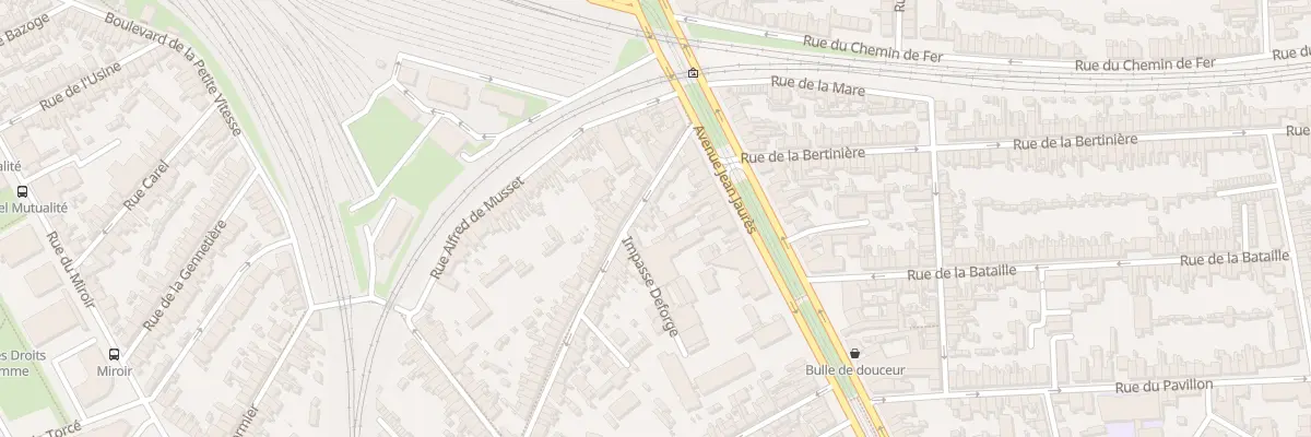 Plan du 17 Rue Henri Barbin au Mans