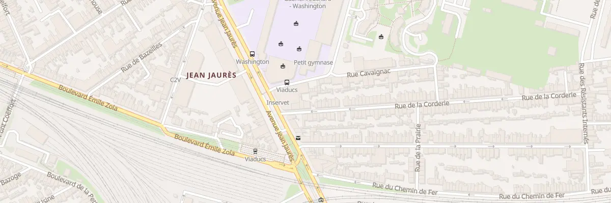 Plan du 3 Rue de la Corderie au Mans