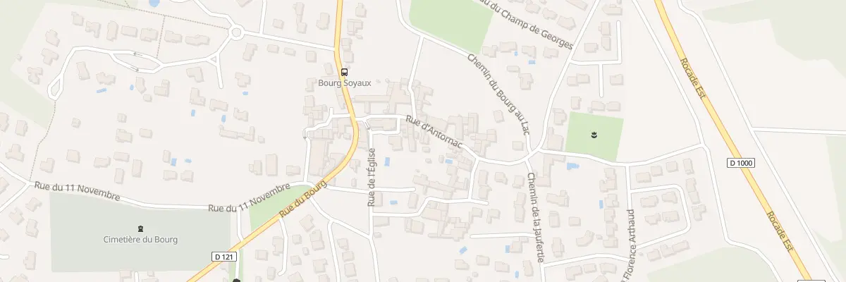 Plan du 7 Rue d’Antornac à Soyaux