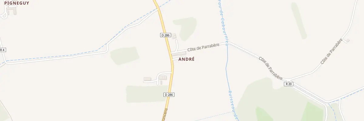 Plan du 5045 Andre à Monlezun