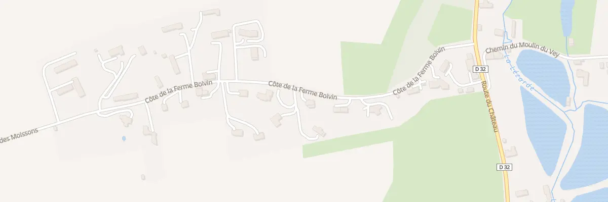 Plan du 17 Côte de la Ferme Boivin à Notre-Dame-du-Bec